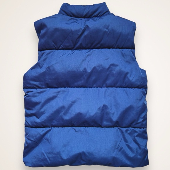 Old Navy Blue Puffer Vest M(8) - Picture 2 of 5